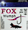 Крючки FOX Crystal Bln  4