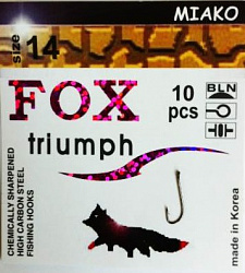 Крючки FOX Miako Bln 14