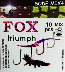 Крючки FOX Sode Mix  6