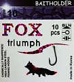 Крючки FOX Baitholder Bln 10