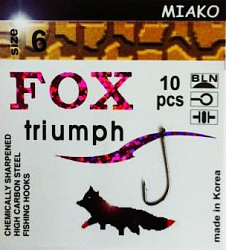 Крючки FOX Miako Bln  6