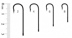 Крючки RUBICON KH3282-02 (10 шт.) (кратно 10 пакетикам)