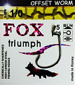 Крючки FOX Offset Worm Bln 1/0