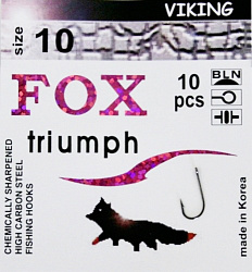 Крючки FOX Viking Bln 10