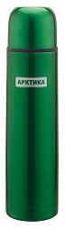 Термос Арктика 102 -500 цветной лак, узкое горло, 500 мл зеленый 24ч.