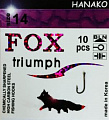 Крючки FOX Hanako Bln 14