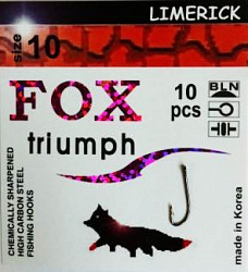 Крючки FOX Limerick Bln 10