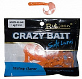 Съедобная силиконовая приманка RUBICON Crazy Bait CKTL 1.4g, 51mm, цвет 042 (10 шт)