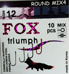 Крючки FOX Round Mix 12
