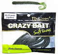 Съедобная силиконовая приманка RUBICON Crazy Bait BLST 2.9g, 84mm, цвет 001 (8 шт)