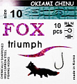 Крючки FOX Okiami Bln 10