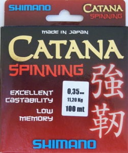 Леска Shimano Catana Spinning 100 м. 0.28 мм.(CATSP10028)