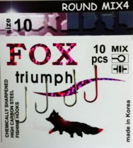 Крючки FOX Round Mix 10