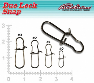 Застежка Fantom Duo Lock Snap № 1 (10 шт)