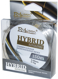 Леска RUBICON Hybrid Sinking 150m, d=0,30mm