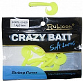 Съедобная силиконовая приманка RUBICON Crazy Bait CKTL 1.4g, 51mm, цвет 038 (10 шт)