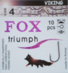 Крючки FOX Viking Bln 4