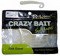 Съедобная силиконовая приманка RUBICON Crazy Bait BLST 1.4g, 63mm, цвет 011 (10 шт)