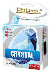 Леска RUBICON Crystal 150m d=0,16mm (light gray)