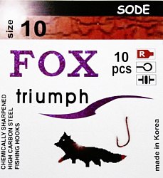 Крючки FOX Sode R10