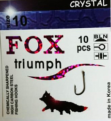 Крючки FOX Crystal Bln 10