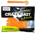 Съедобная силиконовая приманка RUBICON Crazy Bait BLST 2.9g, 84mm, цвет 042 (8 шт)