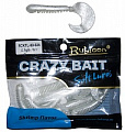 Съедобная силиконовая приманка RUBICON Crazy Bait CKTL 5.1g, 80mm, цвет 024 (7 шт)