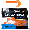 Съедобная силиконовая приманка RUBICON Crazy Bait CKTL 5.1g, 80mm, цвет 042 (7 шт)