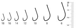 Крючки RUBICON KM014-16 (10 шт.) (кратно 10 пакетикам)