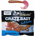 Съедобная силиконовая приманка RUBICON Crazy Bait CKTL 5.1g, 80mm, цвет 010 (7 шт)